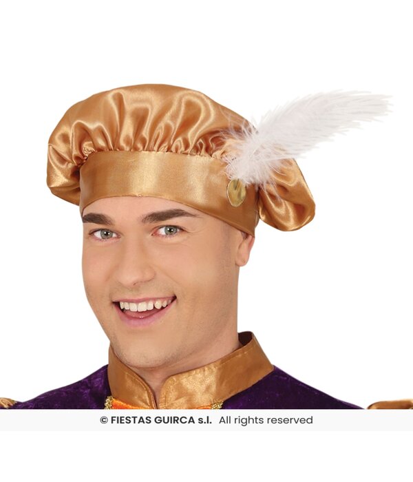 Hoofdpiet Kostuum Oranje/Paars