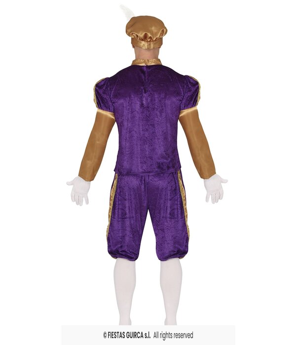 Hoofdpiet Kostuum Oranje/Paars