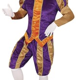 Hoofdpiet Kostuum Oranje/Paars