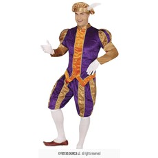 Hoofdpiet Kostuum Oranje/Paars