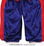 Piet Verkleedpak Kind Rood/Blauw Felipe