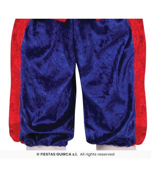 Piet Verkleedpak Kind Rood/Blauw Felipe