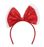 Diadeem Sweetie Pailletten Rood