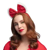 Diadeem Sweetie Pailletten Rood