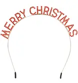 Metalen diadeem 'Merry Christmas'