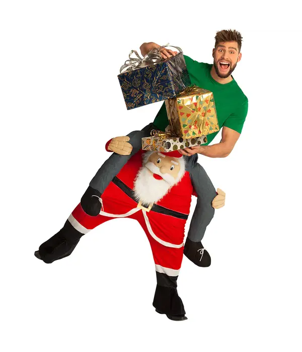 Carry Me Kostuum Funny Santa