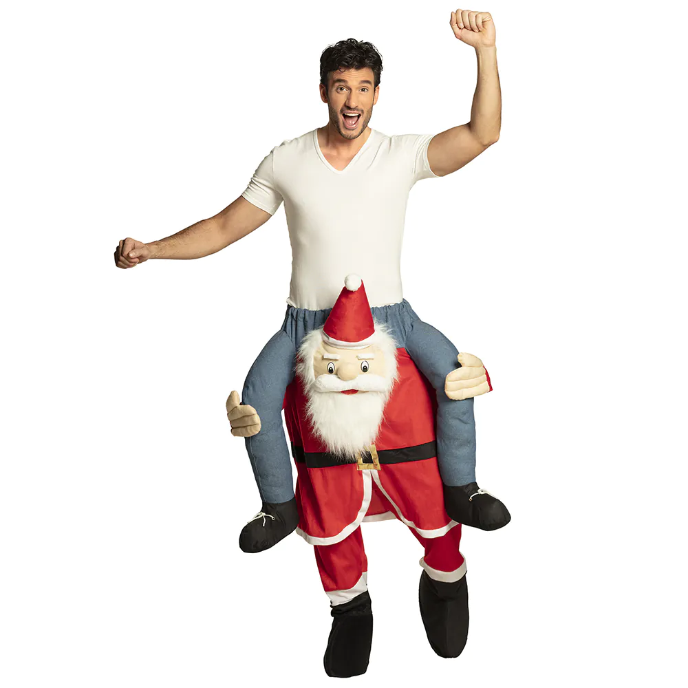 Carry Me Kostuum Funny Santa afbeelding