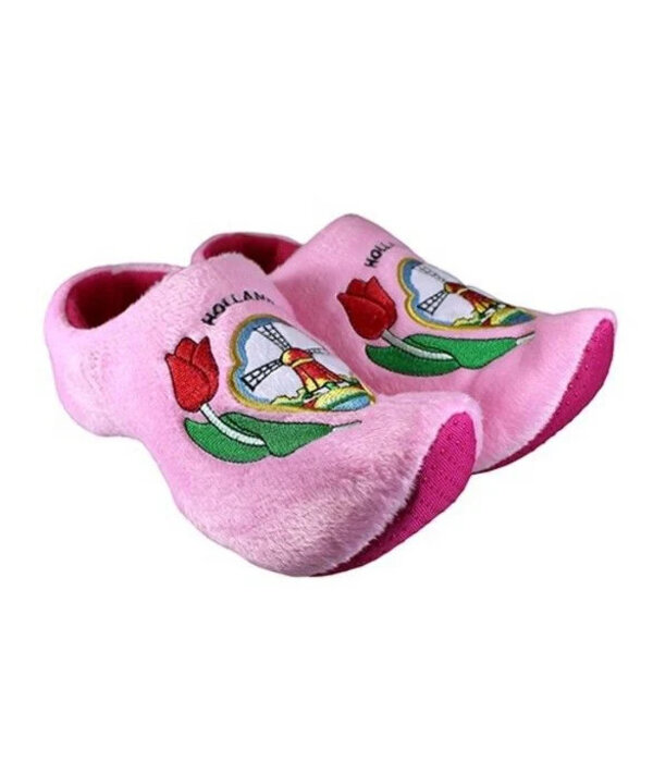 Klompsloffen roze molen
