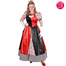 Queen Of Cards Jurk Premium Lang