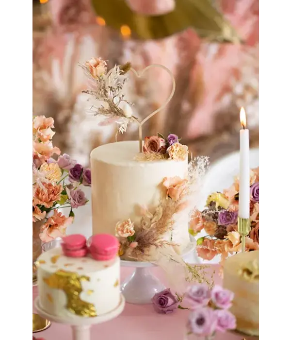 Kaarsenhouder Goud 22cm