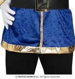 Hoofdpietje Kostuum Kind Blauw/Zwart