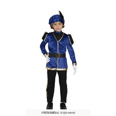 Hoofdpietje Kostuum Kind Blauw/Zwart