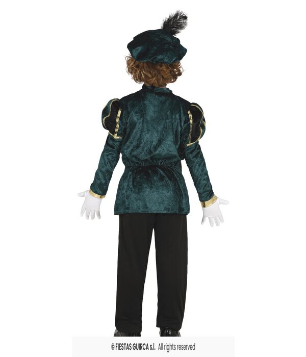 Hoofdpietje Kostuum Kind Groen/Zwart