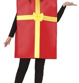 Ingepakt Kado Gift kostuum Volwassenen