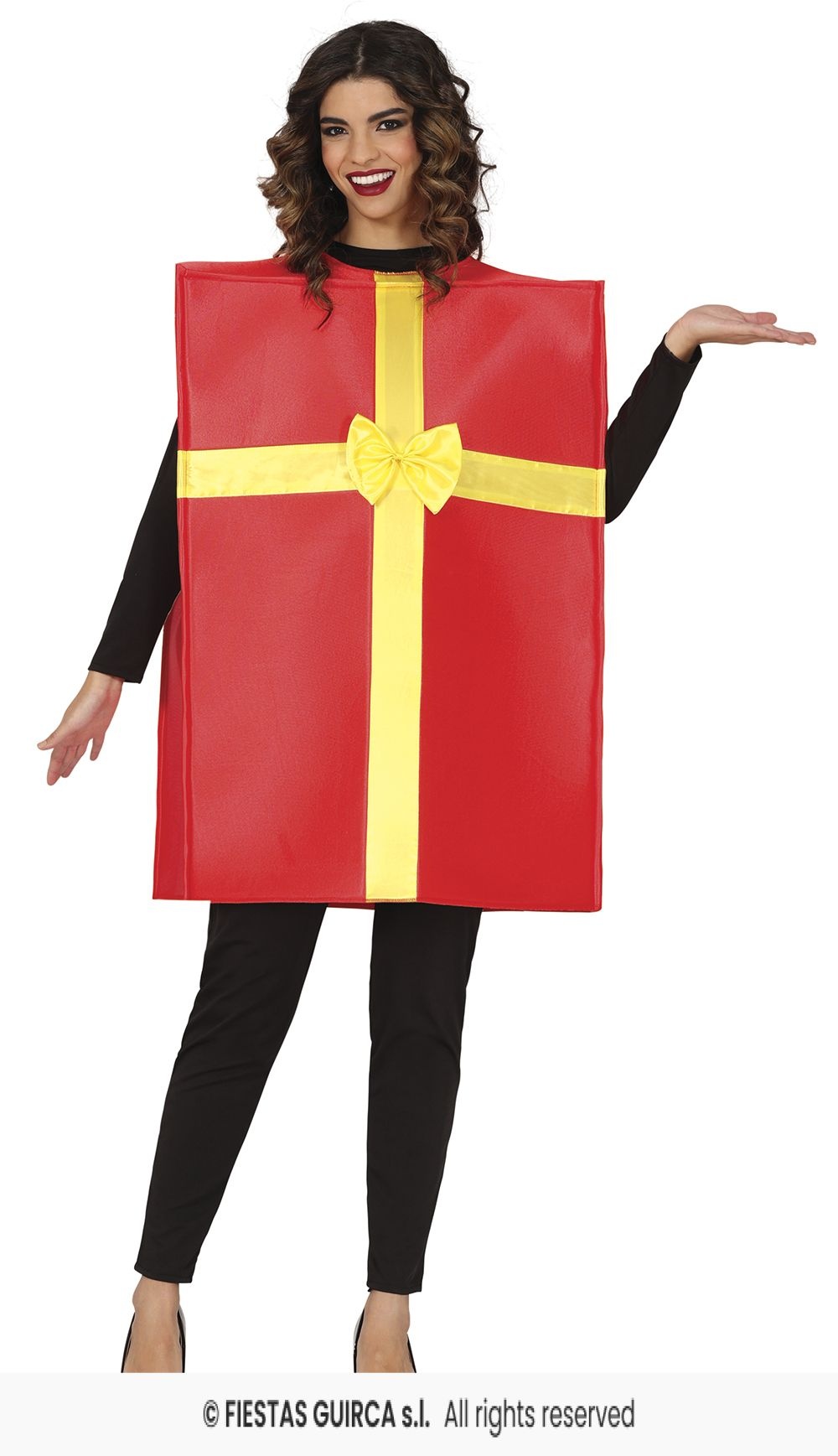 Ingepakt Kado Gift kostuum Volwassenen afbeelding