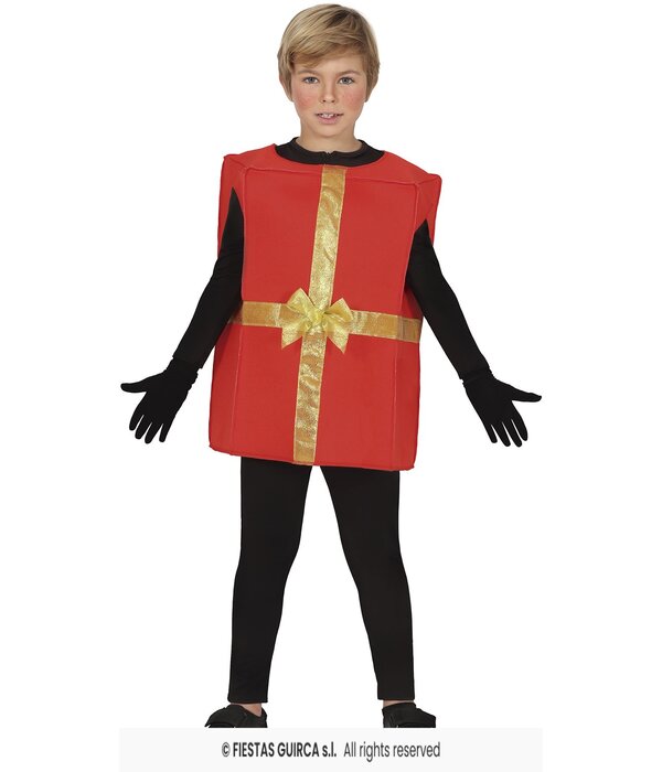 Ingepakt Kado Gift kostuum Kids