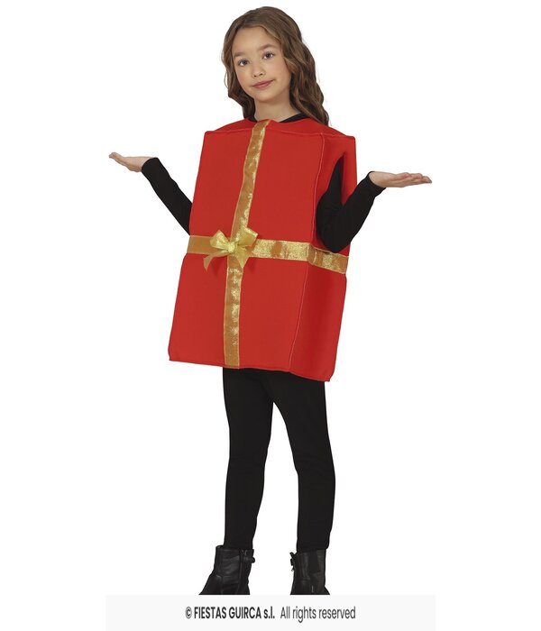 Ingepakt Kado Gift kostuum Kids
