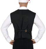 Kerstmis Gilet Rood/Groen Squares