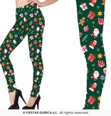 Groene Kerstmis Legging Prints