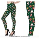 Groene Kerstmis Legging Prints