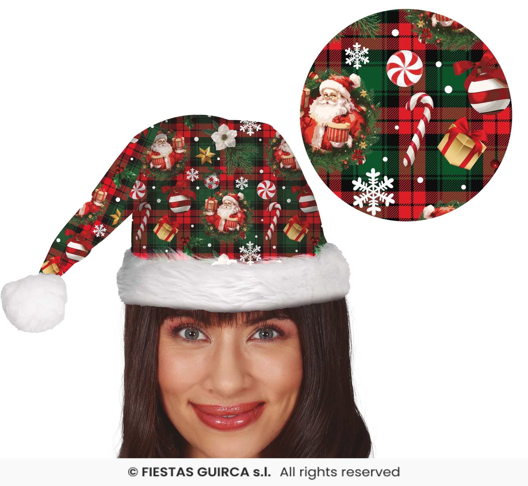 Kerstmuts Santa Claus Classic Prints