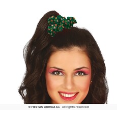 Kerstmis Scrunchie Groen