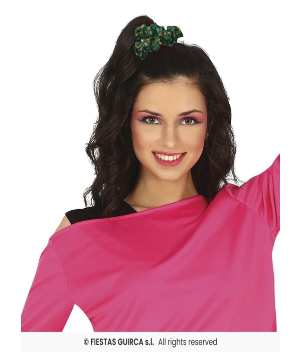 Kerstmis Scrunchie Groen