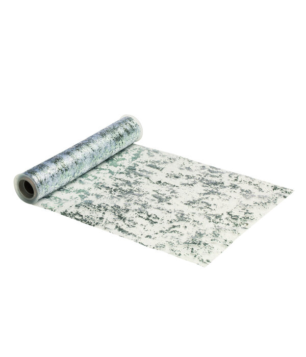 Tafelloper Zilver Shiny 29cm x 5m