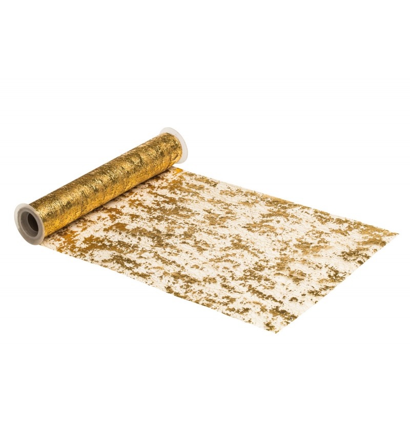 Tafelloper Goud Shiny 29cm x 5m afbeelding
