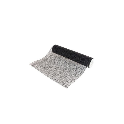Rol Tafelloper Zwart Glitter (500x30cm)