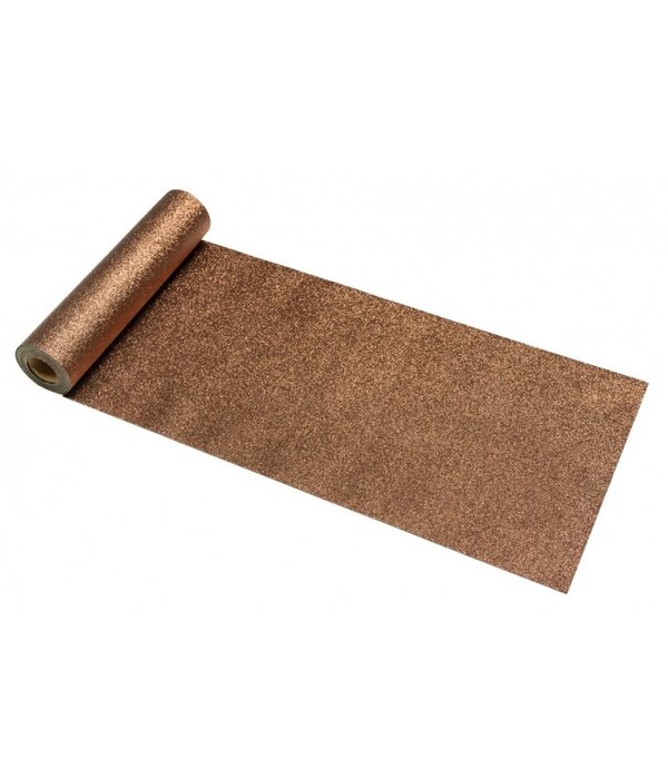 Bronzen Glitter Tafelloper Premium (30x500cm)