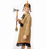 Indianenjurk + hoofband meisje Blackfeet