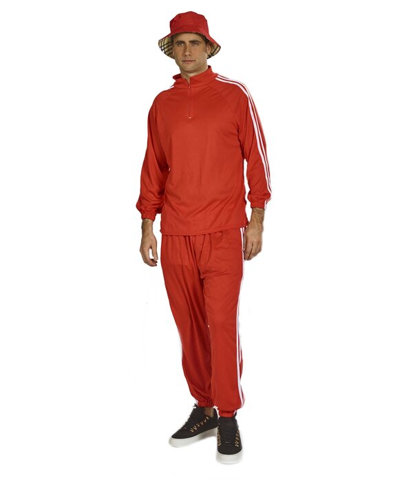 Rood Trainingspak + Hoed Anthony