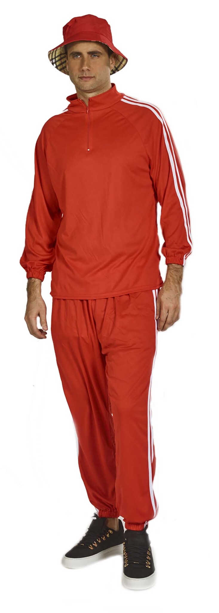 Rood Trainingspak + Hoed Anthony afbeelding