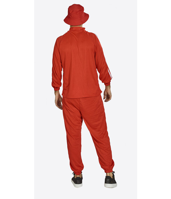 Rood Trainingspak + Hoed Anthony
