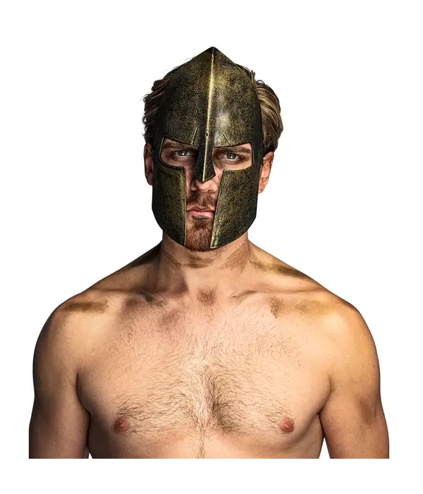 Masker Spartaan Historisch Brons