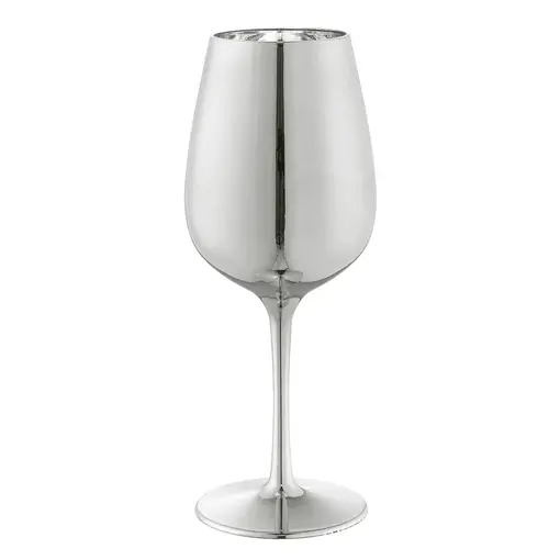 Wijnglas Glamour Zilver (450ml)
