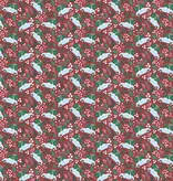 Inpakpapier Kerst Auto Rood (70x200cm)