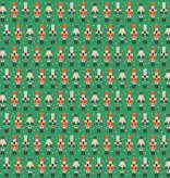 Inpakpapier Kerst Nutcracker Groen (70x200cm)