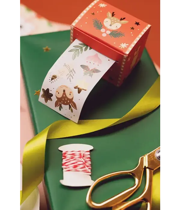 Sticker Box Merry Christmas