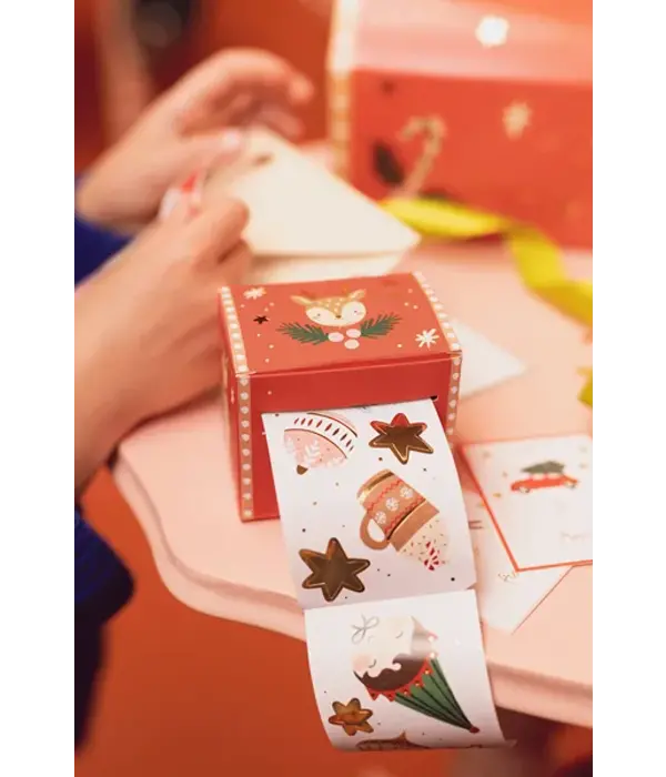 Sticker Box Merry Christmas