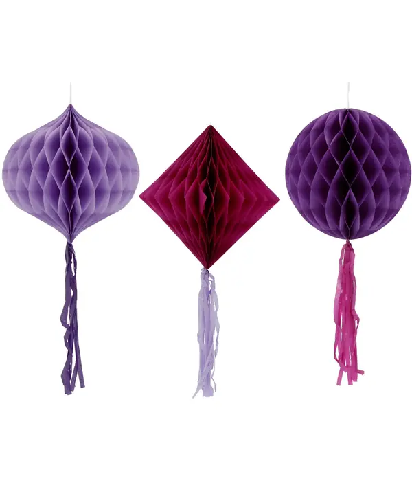 Honeycombs Posh Purple (3st)