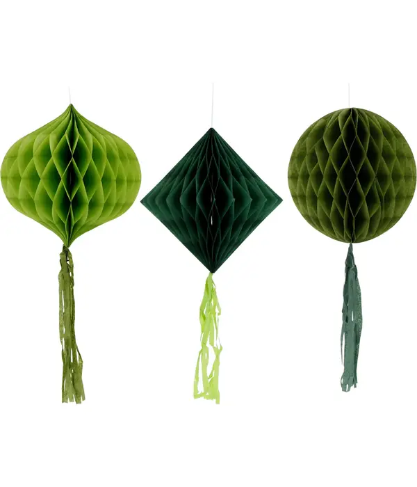 Honeycombs Serene Sage Groen (3st)