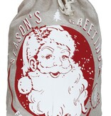 Cadeauzak Kerstman Grijs Greetings (40x55cm)