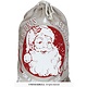 Cadeauzak Kerstman Grijs Greetings (40x55cm)