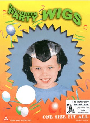 Pruik Dracula Junior afbeelding