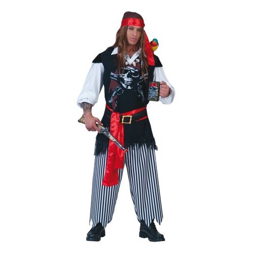 Piratenkostuum Sailor 4-delig