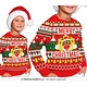 Foute Sweater Merry Christmas Rendier Rood Kind