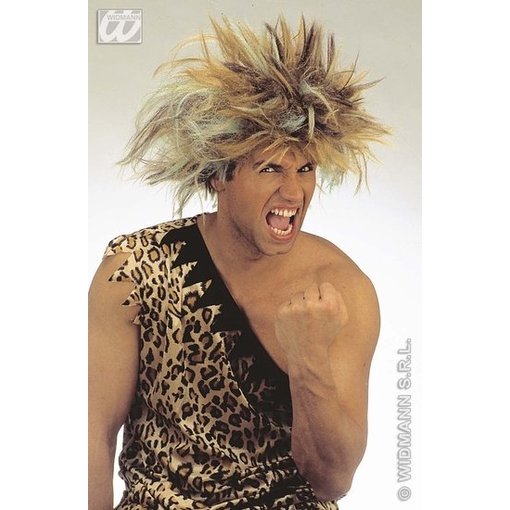 Holbewoner wild man Pruik