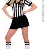 Carnavalskostuum: Scheidsrechter pakje sexy